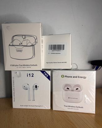 Auricolari Bluetooth Wireless TWS - Vari Modelli