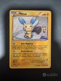 Minun reverse holo in italiano (carte pokemon)