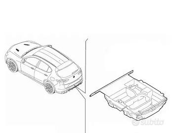 CONTENITORE RIVESTIMENTO BAULE ALFA ROMEO STELVIO