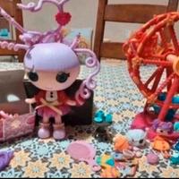 Bambola Lolli Pops, ruota panoramica,  3 mini Loll