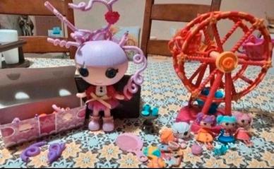 Bambola Lolli Pops, ruota panoramica,  3 mini Loll