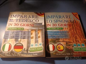 Libri per imparare lingue (Tedesco e Spagnolo)