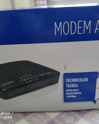 Modem ADSL Technicolour TG582n nuovo