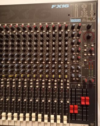 MIXER   SOUNDCRAFT  Spirit  FX16  Lexicon
