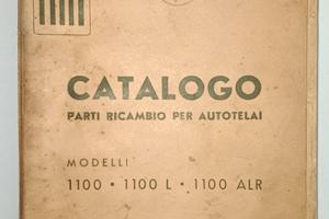 Catalogo ricambi Fiat 1100 Musone