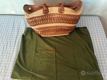 Borsa estiva Aldo Tramontano Marrone e Beige