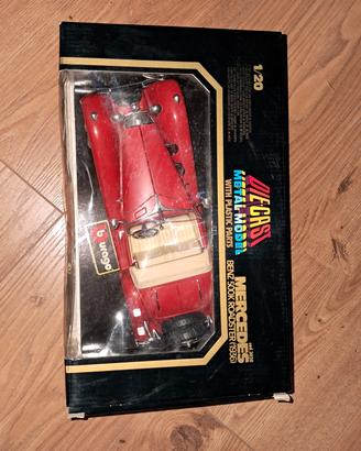 Mercedes 500K Roadster 1/20 Bburago - Nuova