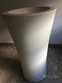 VASO finitura bianco opaco