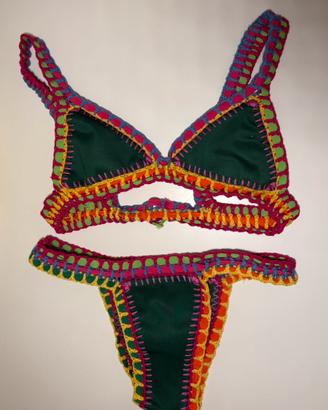 Luxsea bikini donna S crochet uncinetto mareestate