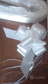 40 maxi coccarde/ fiocchi/ ciocche matrimonio