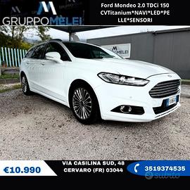 Ford Mondeo 2.0 TDCi 150 CVTitanium*NAVI*LED*PELLE