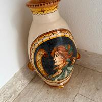 Vaso in ceramica artistica italiana
