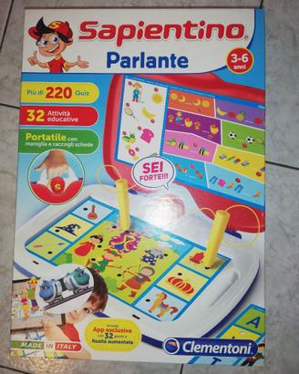 Gioco: SAPIENTINO PARLANTE - Clementoni