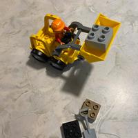 Duplo trattore giallo