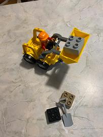 Duplo trattore giallo