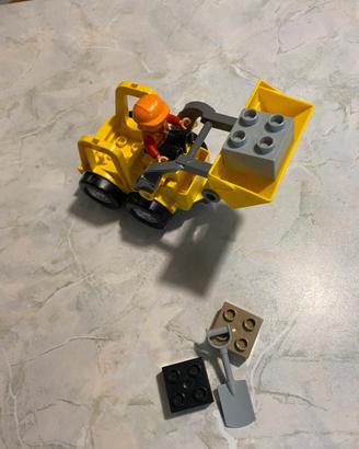 Duplo trattore giallo