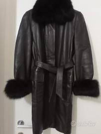 cappotto donna pelle 