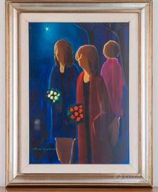 Olio su tela di Eliano Fantuzzi - 70x50cm