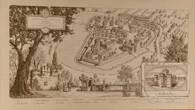 VEDUTA DI SAN FELICE s.P. (MO) - INIZIO XVIII SEC.