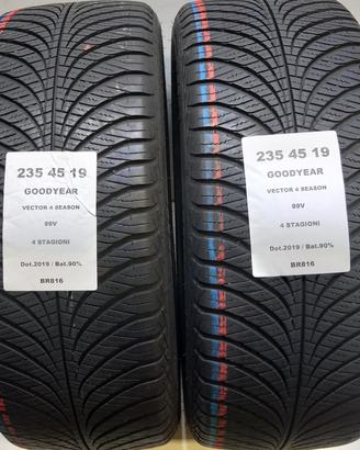 2 GOMME 235 45 19 GOODYEAR BR816