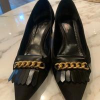 Scarpe donna in pelle e camoscio tg. 40