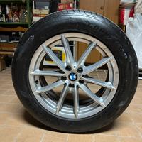 gomme nuove  e cerchi in lega bmw da 18
