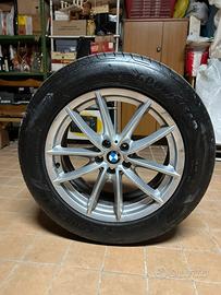 gomme nuove  e cerchi in lega bmw da 18