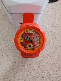 orologio baby G arancione da bambino 