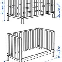 Culla ikea modificata