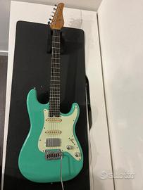 Schecter Nick Jhonston surf green HSS