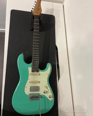 Schecter Nick Jhonston surf green HSS