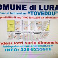 Lotti edificabili Luras