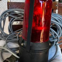 Luce rossa lampeggiante con cavo 20 m