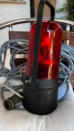 Luce rossa lampeggiante con cavo 20 m