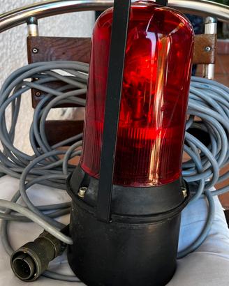 Luce rossa lampeggiante con cavo 20 m