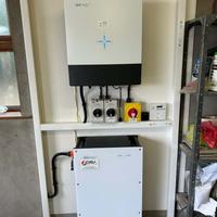 Kit 10kw fotovoltaico inverter 6kw litio accumulo