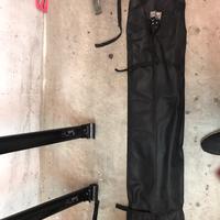 Ribasso barre tetto VW Passat 91 + Portabici Fapa