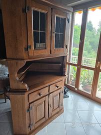 Mobile angolare salone/cucina arte povera