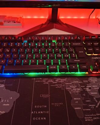 tastiera GX trust e mouse vguard 
