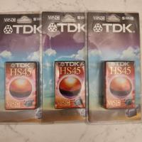 TDK HS45 3 Cassette S/VHS-C PAL SECAM
