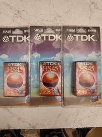 TDK HS45 3 Cassette S/VHS-C PAL SECAM