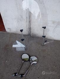 Parabrezza e specchietti vespa 2007