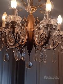 Elegante lampadario vintage