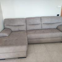 Divano 3 posti con chaiselong (penisola)