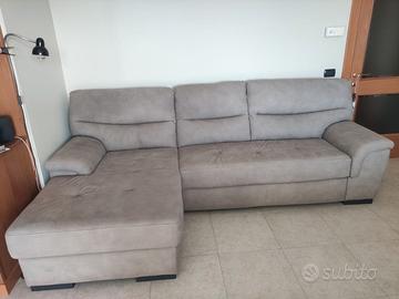 Divano 3 posti con chaiselong (penisola)