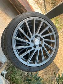Cerchi Brock montavano su mercedes 5x112