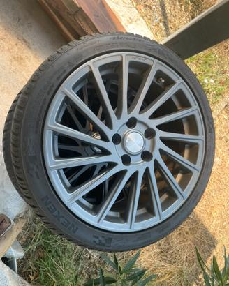 Cerchi Brock montavano su mercedes 5x112