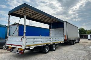 Rimorchio Zorzi biga Centinata con sponde laterali