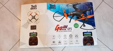 Drone Two Dots Go GPS + Action Camera