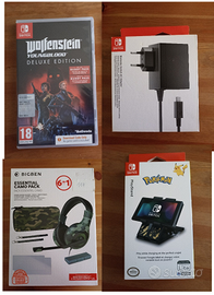 GIOCO E ACCESSORI NINTENDO SWITCH NUOVI